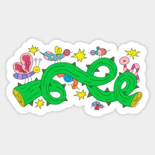 bugs Sticker